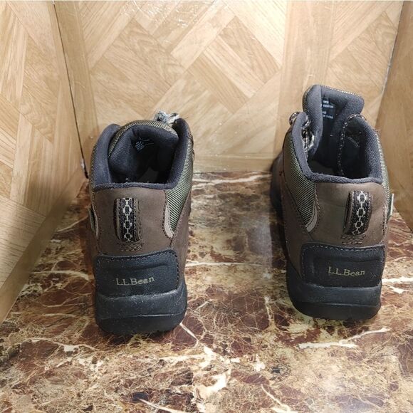 L.L Bean Men Duck leather boots shoes size 10 M - Picture 3 of 10